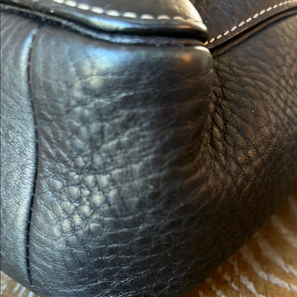 Coach brown leather shoulder bag - Picture 3 of 15